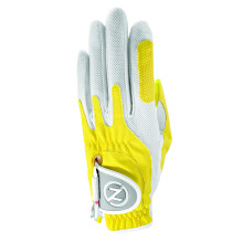 Zero Friction Dames Universal Fit Golfhandschoen Geel Linkshandig One Size