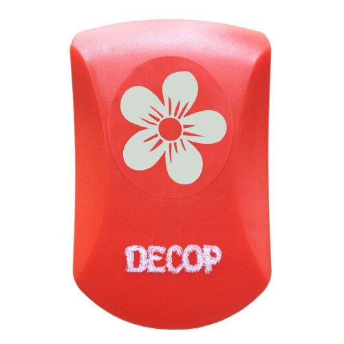Decop pr?get punch s?d blomst 1