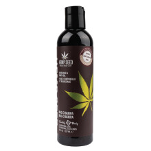 Hanfsamen-Massage- und Krperl Nag Champa Scent - 8 fl. Unze. oz. - Pflegendes, feuchtigkeitsspendendes Massagel  Aprikosen-, Traubenkern- und S