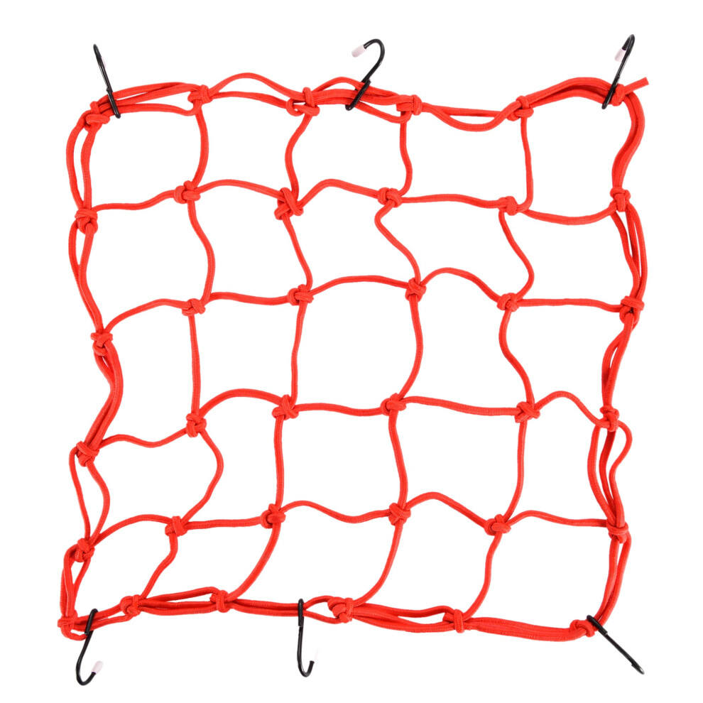 Filet De Chargement Lastique Pour Bagages Goofit 15"""" X 15"""" Avec Crochets Hol-image