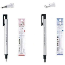 MONO Zero Eraser  Silver Round