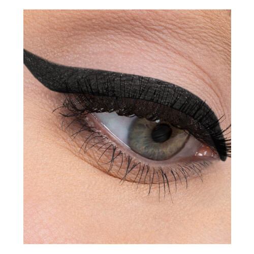 LORAC LORAC Front Line PRO Waterproof Eyeliner Pencil Black Matte| Long Lasting| Makeup Pencil Sharpener | High-Precision 1