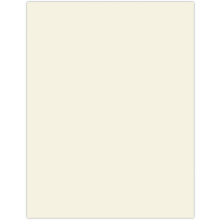 LUXPaper 8,5"""" x 11"""" Karton | Buchstabengre | Natrlich | 80 Pfund. Abdeckung | 50 Stck