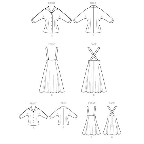 McCall's Patterns M7184 Σχέδιο Ρούχων για Κορίτσια και Παιδιά 1