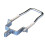 Fulton Fulton Economy Spare Tire Carrier w/Locking Levers 1