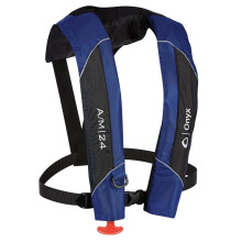 Onyx A/M -24 Automatyczna/reczna nadmuchiwana kamizelka ratunkowa PFD - Blue10