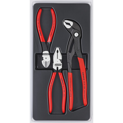 Knipex KNIPEX Tools - 3 Piece High Lev. Combination, Diagonal, Cobra Set (2010) 1