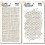 Tim Holtz Layering Stencils Duo Pack ~ Burlap & Bubbles !!! 1
