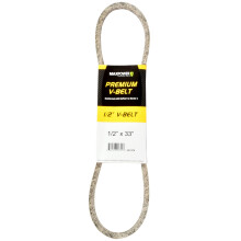 Maxpower 347476 Premium Belt rinforzato con cavi in fibra di Kevlar 12 x 33