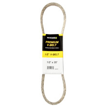Maxpower 12 x 35 347478 Premium Belt Rinforzato con Cordini in Fibra di Kevlar Marrone