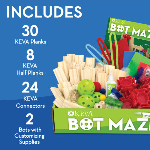 Bludisko robotov Mindware KEVA Maker 2