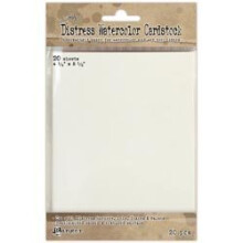 Ranger Inks (2er-Pack) Distress-Aquarell-Karton, 20er-Pack, 4,25 Zoll x 5,5 Zoll TDA39549