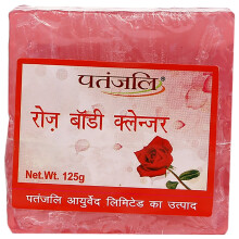 PATANJALI Rose Body Cleanser 125 G Rood