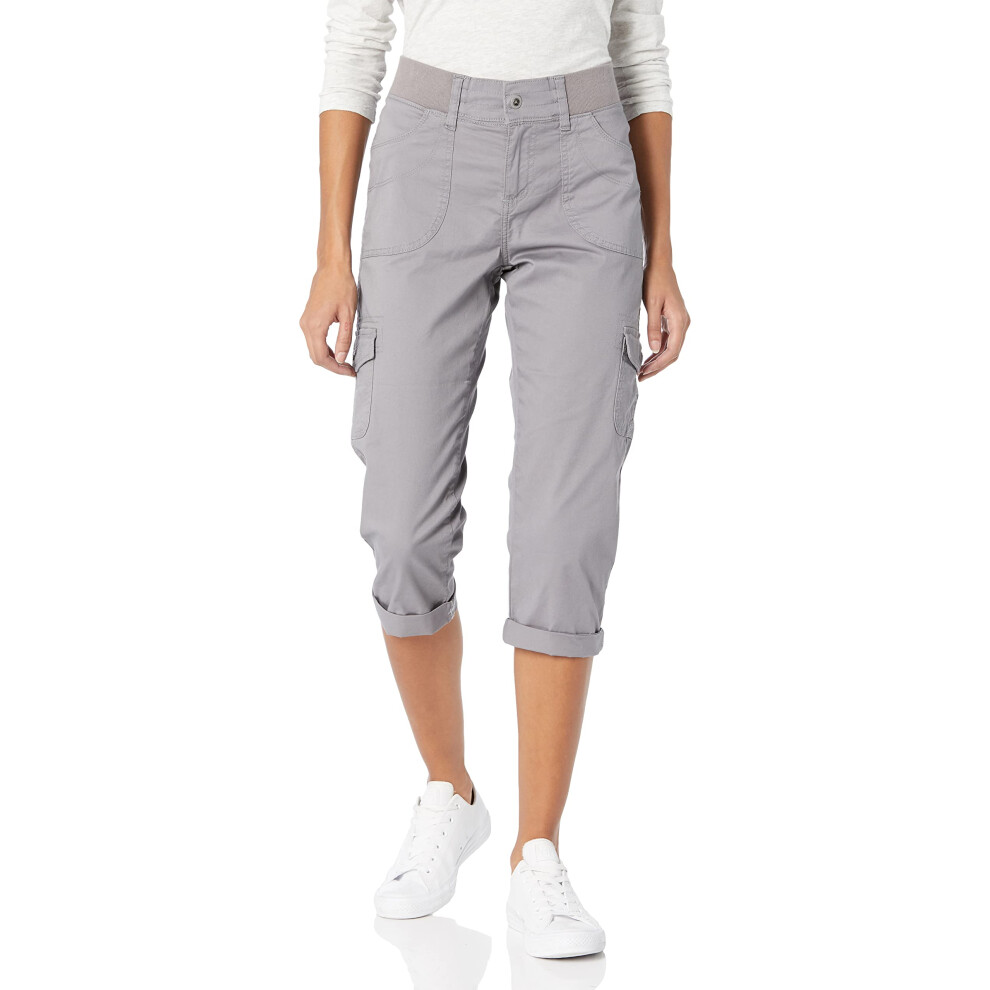 Lee Missy cargo capri pour femme Gris givr    12