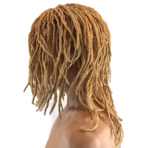 perruque reggae jamaïcaine style blond dreads Rasta 144/60 1