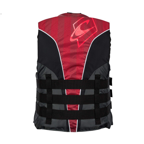 O'Neill Herren Superlite USCG Rettungsweste Schwarz/Graphit/Rot:Wei   XL 1