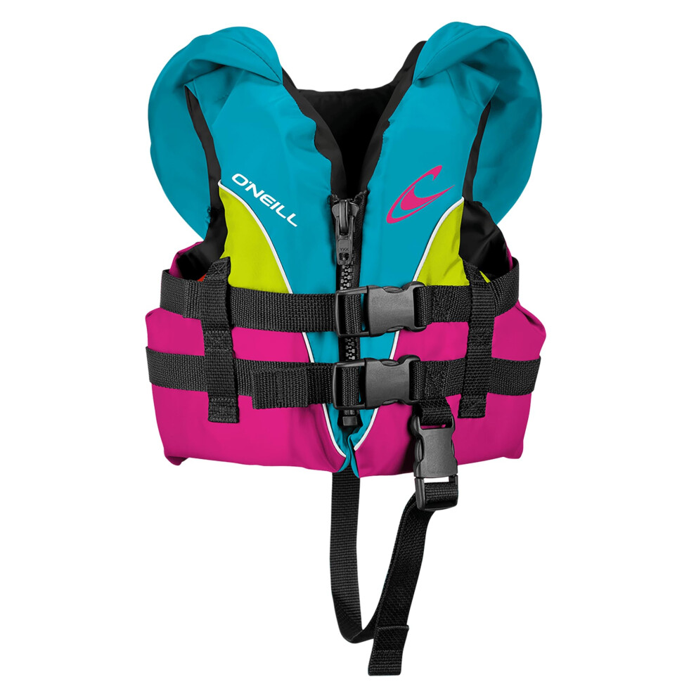 ONeill Infant Superlite USCG Life Vest TurquoiseBerryLimeWhite 1sz