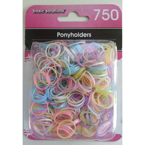 750 Élastiques en Caoutchouc - Pastel