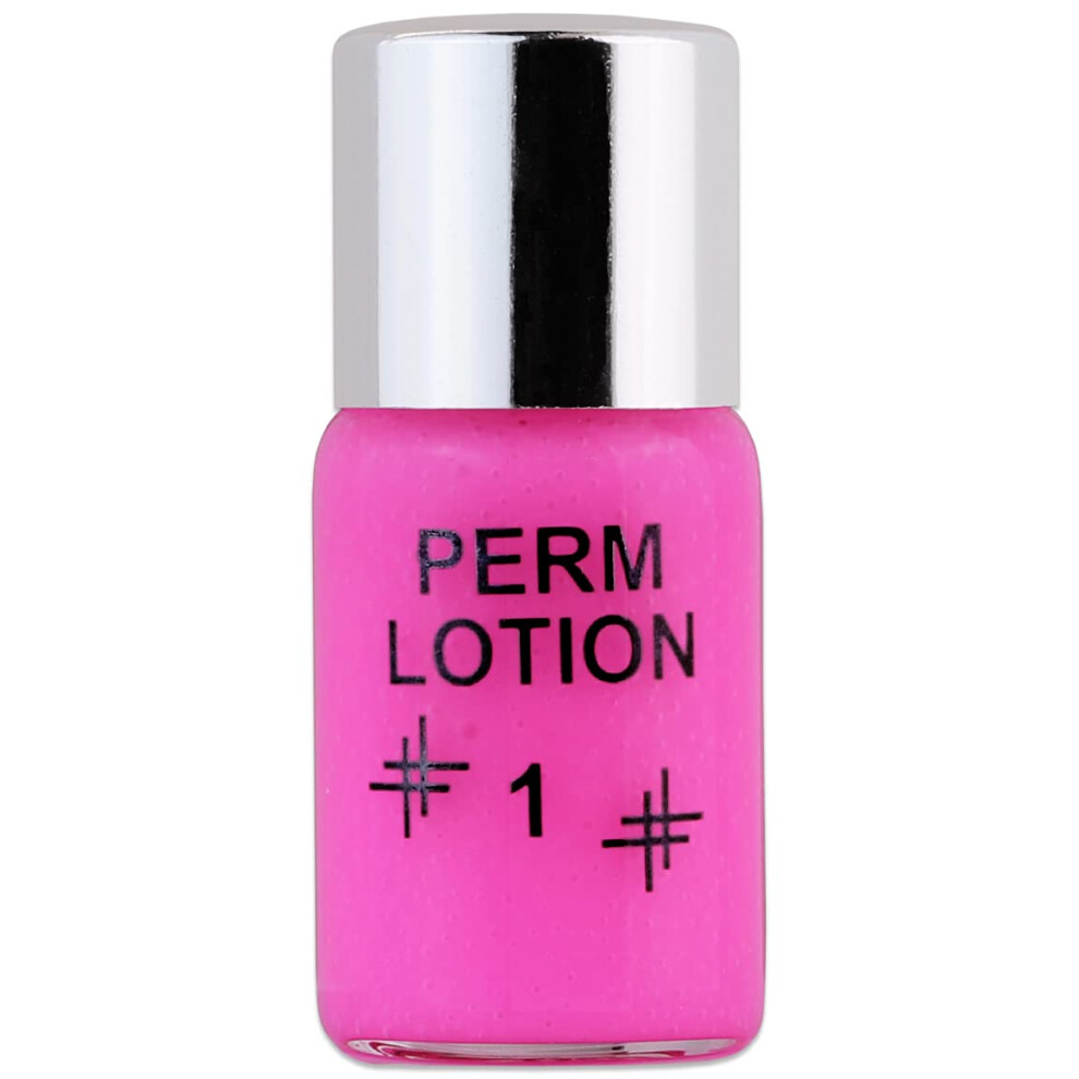 Pana Pink Premium Dolly's Lash Perm Lotion Bottle- Number 1 Perm Lotion - Strong Hold Curling Perming Eyelash Lifting