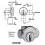 Compx C8726 Mail Box Lock til Riopel Mailbox 2