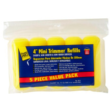 FoamPRO 65-5 Foam Paint Roller 4 tuuman (5 kpl) keltainen