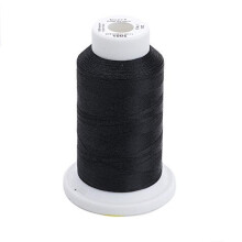 Sulky Of America 60wt Solid Polylite Thread 1650 yd Schwarz
