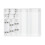 OXO OXO Organisator de gafta Plastic uitschuifbare lade-organizer 15,5 in wit 2