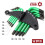 PowerBuilt L-type manipulationssikre 9 stykket skruen?g 2