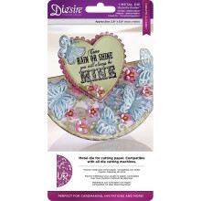 Create-a-Card Butterfly Garden Die'Sire Dies Multicolor