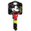 Disney Mickey Mouse Painted Key em branco 1