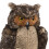 Melissa & Doug Melissa & Doug Γιγαντιαία Κουκουβάγια - Ρεαλιστικό Λούτρινο Ζώο (43 εκατοστά) , Καφέ 4
