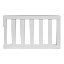 Dream On Me Convertible Crib Toddler Guard Rail in Grey Converts Crib