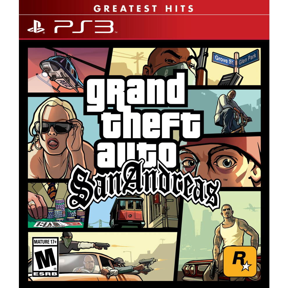 Grand Theft Auto: San Andreas - Playstation 3 710425476945