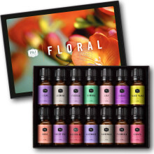 P&J Fragrance Oil Floral Set Violet Rose Freesia Jasmine Lilac Gardenia Lily Woodbine Azalea Ylang Ylang Sweet Pea Plumeria Lavendel Bambus Lys t