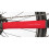 Protezione per foderi posteriori in neoprene Lizard Skins Medium, rossa 4