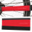 Protezione per foderi posteriori in neoprene Lizard Skins Medium, rossa 3