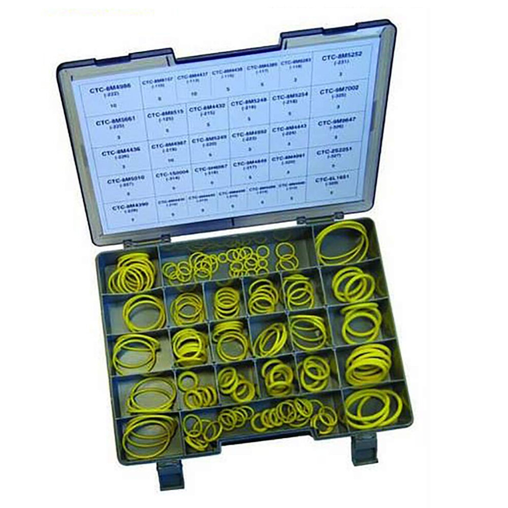 RAParts 4C8253 New Yellow Silicone 149-Piece O-Ring Kit for Several Fi-image-OPC-PFPJMH2-NEW