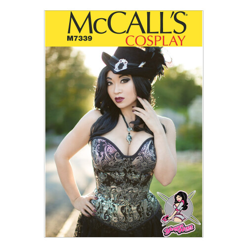 McCall's Patterns M7339 Γυναικεία Κορσέδες από τη Yaya Han, E5 (14-16-18-20-22)