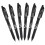 Pilot Pilot FriXion Ball 0.7mm Στυλό Γραφής, Μάυρο Μελάνι, Πακέτο 6 1