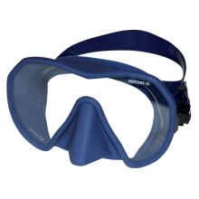 Beuchat Maxlux S Mask (Blue) for Snorkeling Scuba Diving Freediving