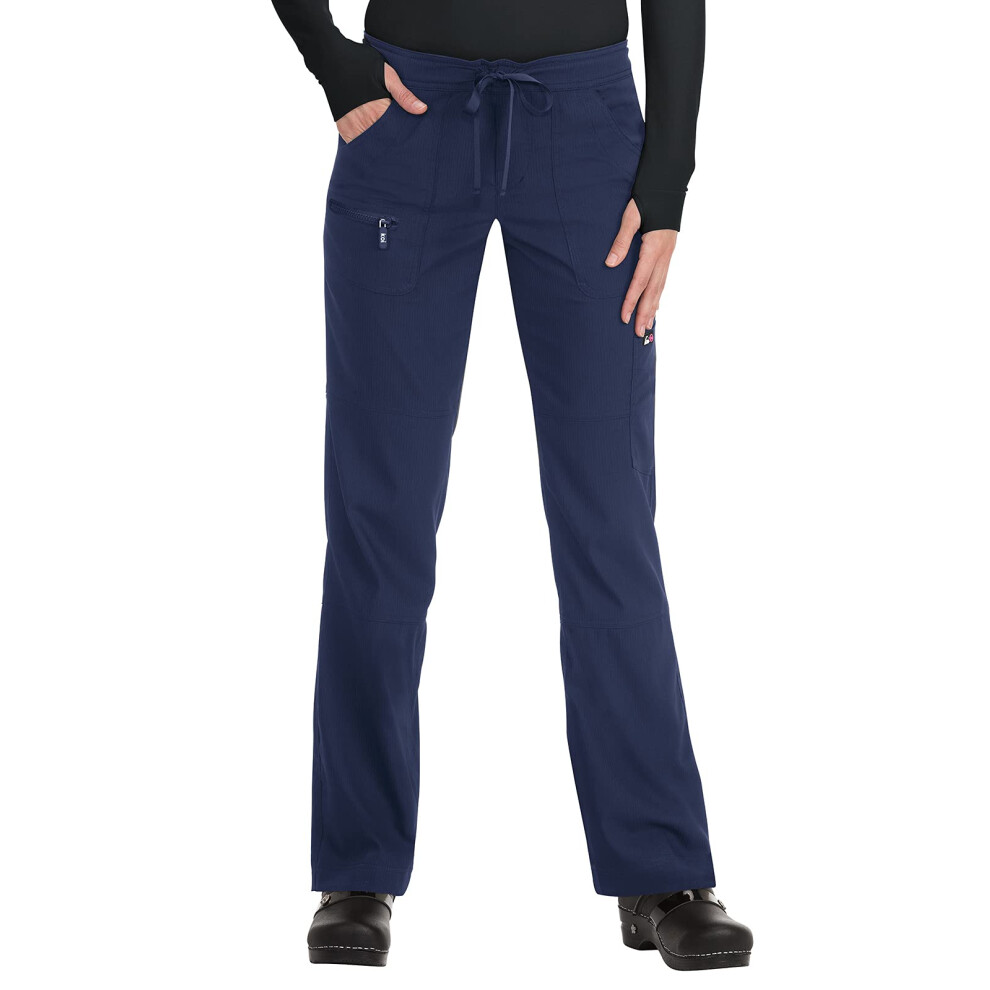 KOI Lite KOI721 Pantalon de gommage pour femme Bleu marine XLP