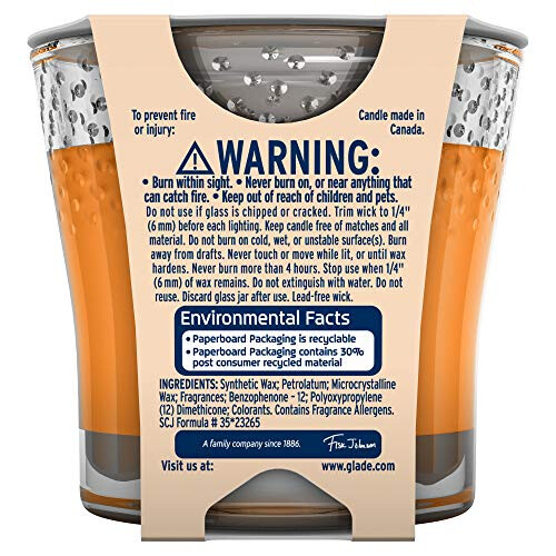 Glade Glade Κερί σε Βάζο, Αρωματικό, Hawaiian Breeze, 3.4 Oz 1