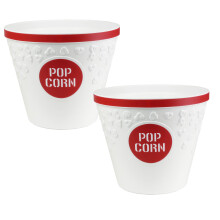 Cubos de Palomitas Hutzler, set de 2, Rojo