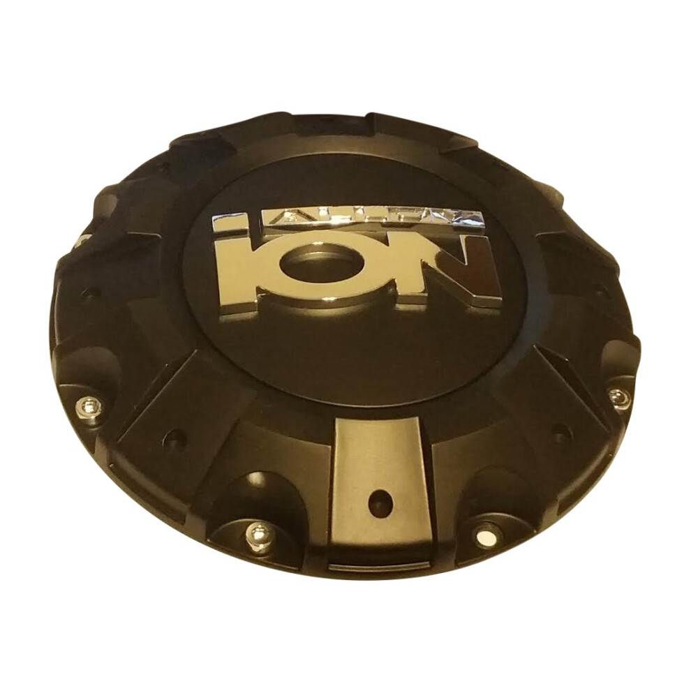 Ion Alloy Wheels C-218-1 C1019402B LG1212-20 Black Wheel Center Cap-image-OPC-PFY5Y9P-NEW