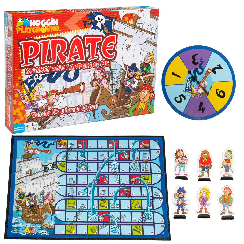 Jeu Pr Scolaire Pirates Serpents Et Chelles - Aucune Lecture Requise - Jeu De Comptage De Base Pour L'apprentissage Pr Coce Pour Les Enfants De-image