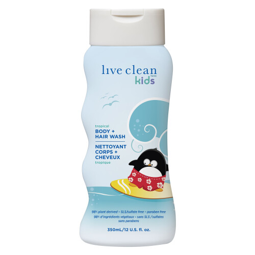 Live Clean Kids Υποαλλεργικό Σαπούνι Σώματος και Μαλλιών Χωρίς Δάκρυα