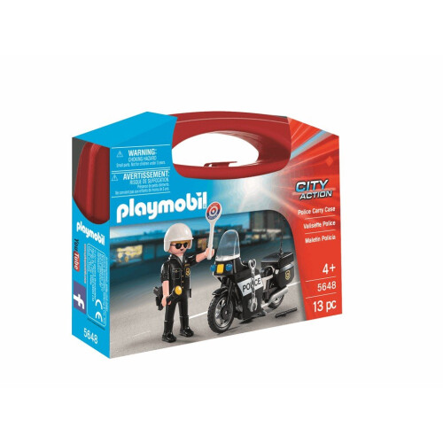 PLAYMOBIL Playmobil-Polizei-Tragekoffer