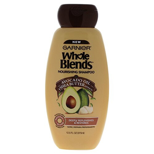 Garnier Garnier Whole Blends Nährendes Shampoo, Avocadoöl & Sheabutter 12,50 oz (2er Pack)