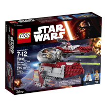 LEGO Star Wars Interceptor Jedi de OBI-Wan 75135 Kit de Construcción (215 Piezas)