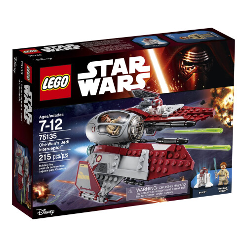 Star Wars LEGO Star Wars OBI-Wans Jedi Interceptor 75135 Bausatz (215 Teile)